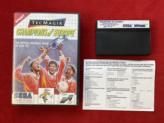 Champions of Europe SEGA Master System