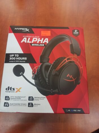 Ausinės HyperX cloud alpha wireless