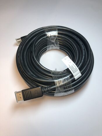 Assmann AK-340100-150-S HDMI DisplayPort cable 15m. Laidas Full HD 1080p