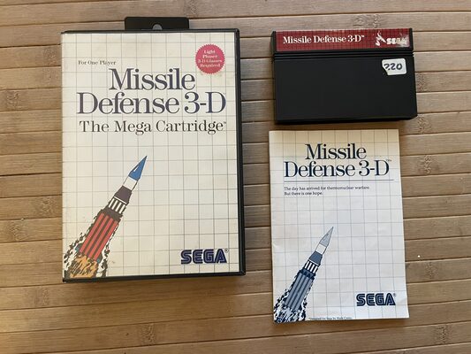 Missile Defense 3-D SEGA Master System