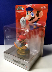 Mario Super Smash Bros Collection 1 NUEVO EN CAJA Amiibo 3DS Wii U Nintendo