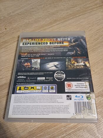 Call of Duty: World at War PlayStation 3