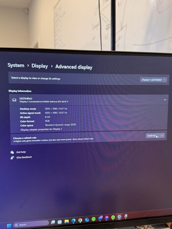 Parduodu monitoriių Samsung S27a400uju 75hz