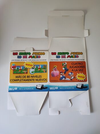 Material promocional Super Mario 3D World NINTENDO Wii U