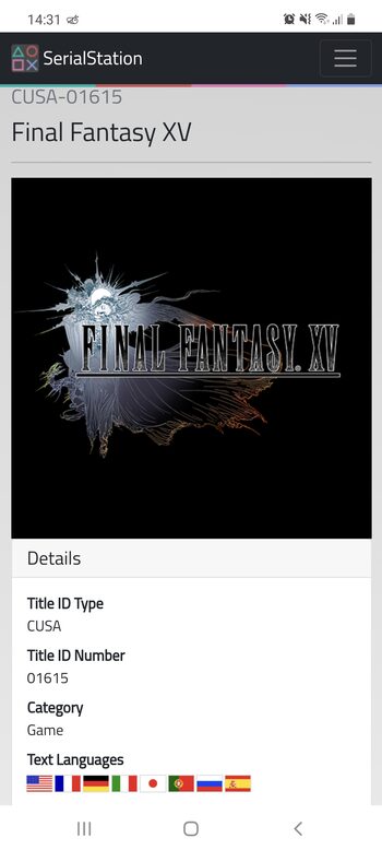 Redeem FINAL FANTASY XV Day One Edition PlayStation 4