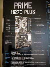 Asus PRIME H270M-PLUS Intel H270 Micro ATX DDR4 LGA1151 2 x PCI-E x16 Slots Motherboard for sale