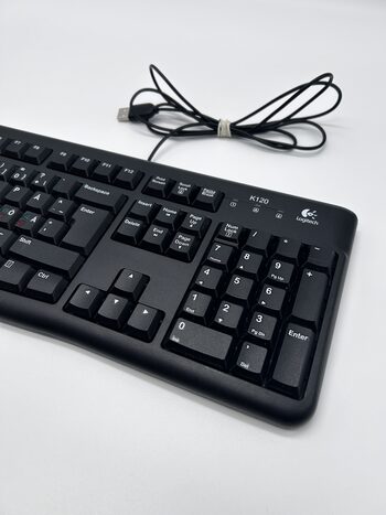 Buy Originali Logitech K120 Membraninė USB Darbo / Ofiso Klaviatūra