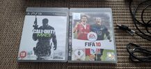 PS3 Slim 160GB + 2 žaidimai