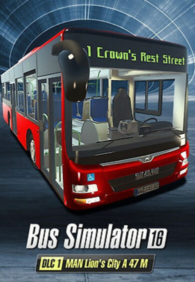 E-shop Bus Simulator 16: MAN Lion's City A 47 M (DLC) Steam Key EUROPE