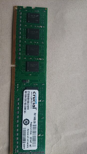 Crucial 8 GB (2 x 4 GB) DDR3-1600 Laptop RAM