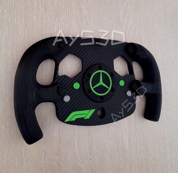 MOD F1 Formula 1 MERCEDES para Volante Logitech G920 de Xbox y PC Color verde