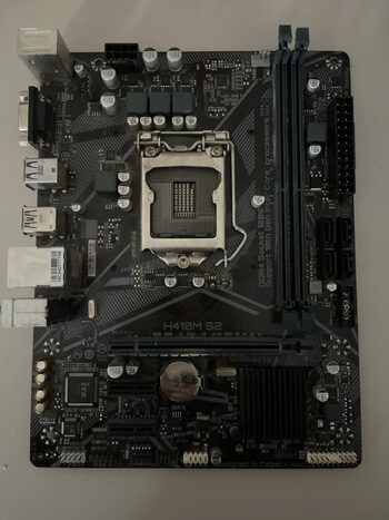 Gigabyte H410M S2 Intel H410 Micro ATX DDR4 LGA1200 1 x PCI-E x16 Slots Motherboard