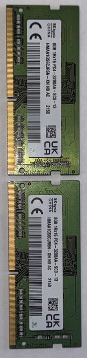 SK hynix 16 GB (2 x 8 GB) DDR4-3200 Mhz SODIMM (GREEN)