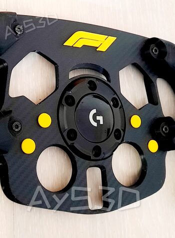 MOD F1 Fórmula 1 COLORES A ELEGIR para Volante Logitech G29 y G923 PlayStation 