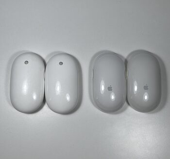 4 VNT Originalios Apple Belaidės A1015 ir A1197 Mighty Pelės