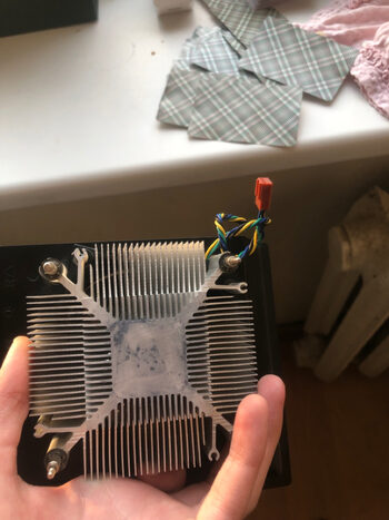Cpu ausintuvas panaudotas mazai labai geras 