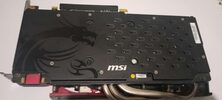 MSI GeForce GTX 960 4 GB 1241-1304 Mhz PCIe x16 GPU
