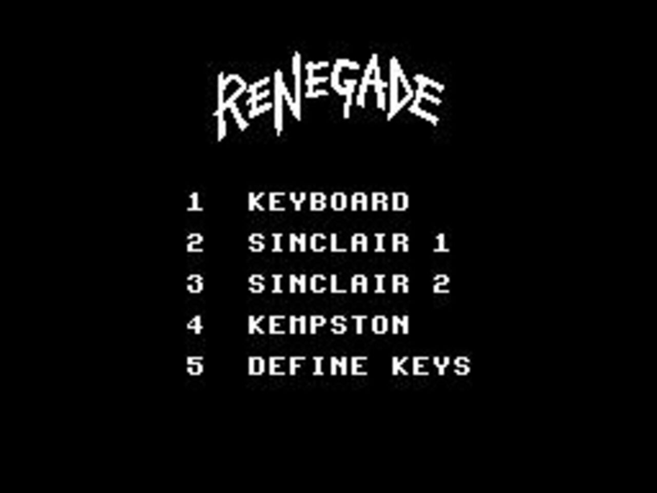 Renegade (1986) NES