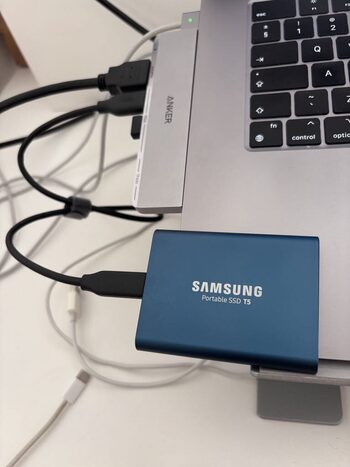Portable SSD T5 USB 3.1 500GB (Blue)