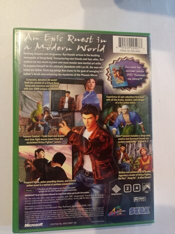 Shenmue II Xbox