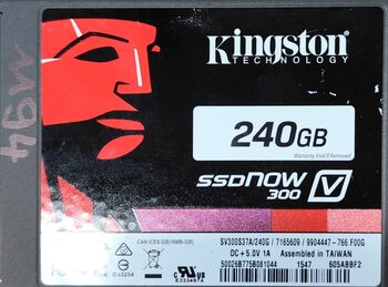 Kingston SSDNow KC300 240 GB SSD Storage for sale