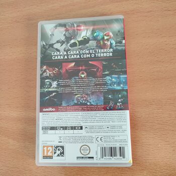 Caja vacía de Metroid Dread - Nintendo Switch