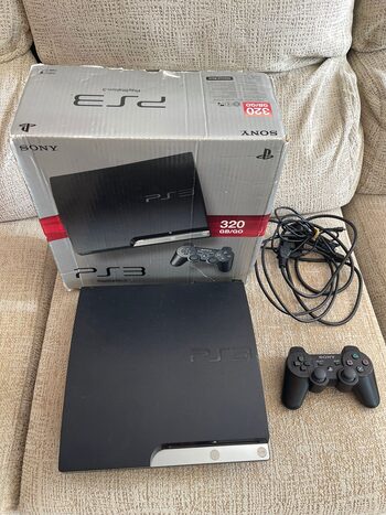 PlayStation 3 Slim, Black, 320GB