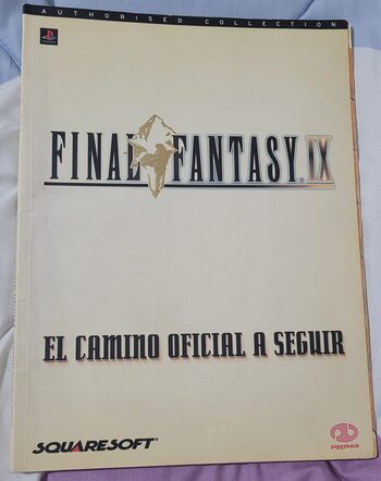 Guía oficial Final Fantasy IX piggyback