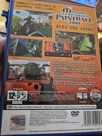 NPPL Championship Paintball 2009 PlayStation 2 for sale