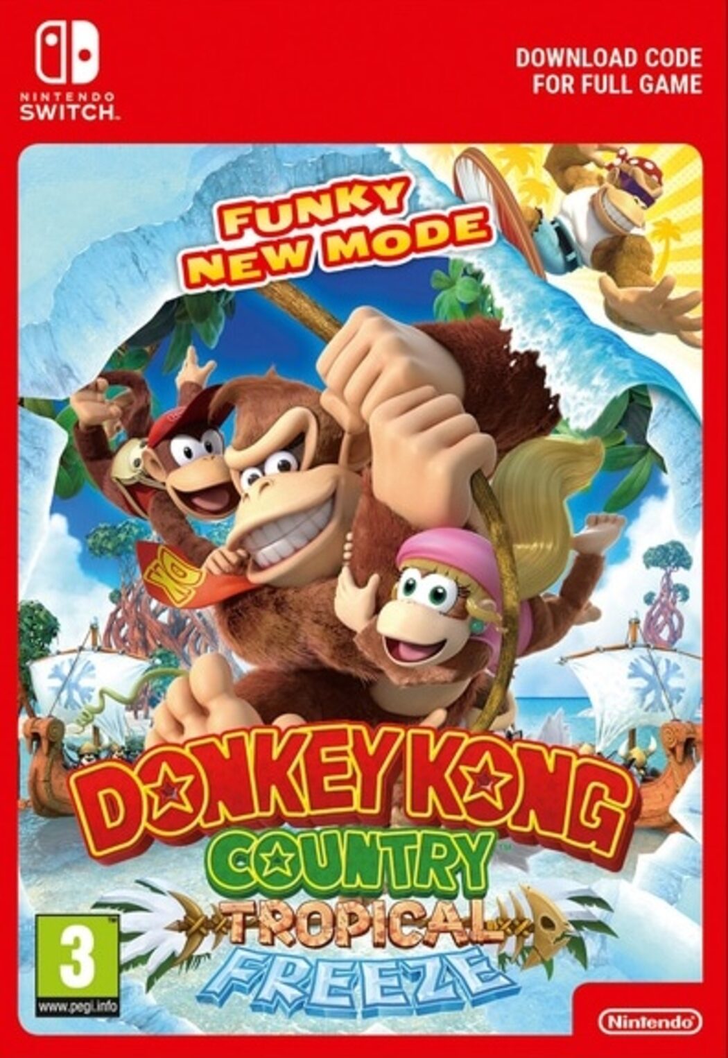 Donkey Kong Country: Tropical Freeze Switch key EU | ENEBA