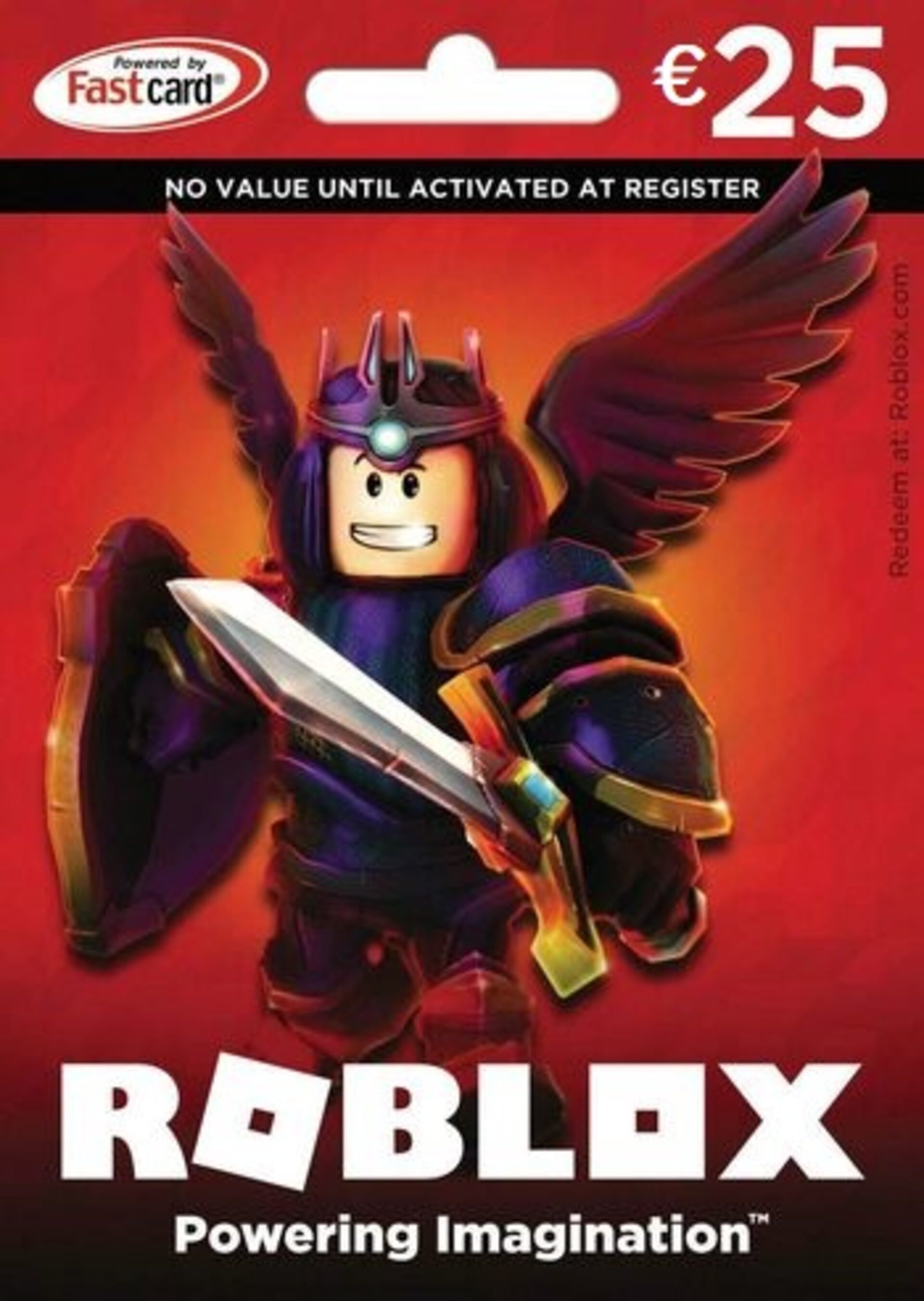 Roblox Card 20 EUR Robux Key EUROPE