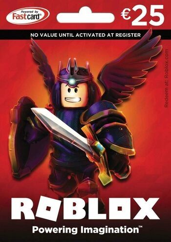 Roblox Card 25 EUR Robux Key EUROPE