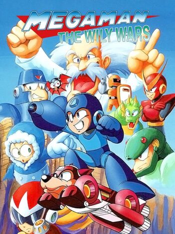 Mega Man: The Wily Wars SEGA Mega Drive