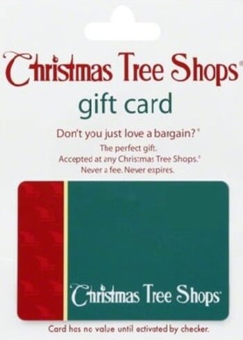 Christmas Tree Shops Gift Card 20 USD Key UNITED STATES