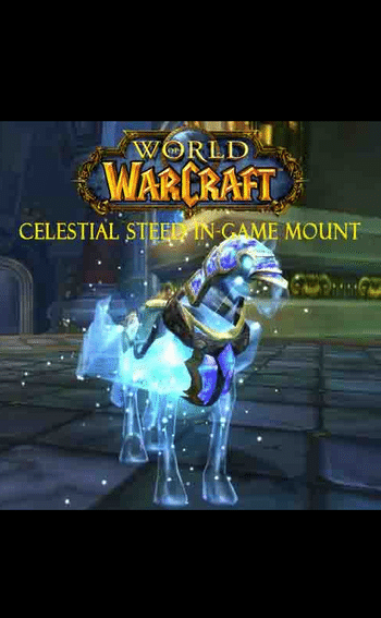 World of Warcraft : Celestial Steed Mount (DLC) Battle.net Key EUROPE