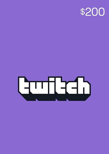 Twitch Gift Card 200 USD Key UNITED STATES