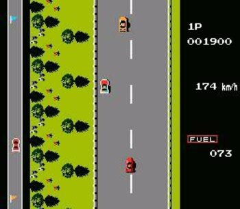 Road Fighter NES