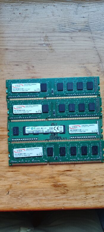 CSX 8GB (4x2 GB) DDR3 1600Mhz