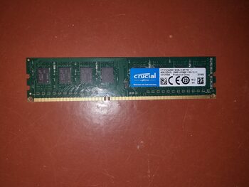 Crucal DDR3 4 gb ram stacionariam kopmpiuteriui kaip naujas 