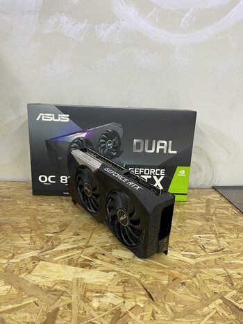 Redeem Asus GeForce RTX 3060 Ti 8 GB 1410-1695 Mhz PCIe x16 GPU