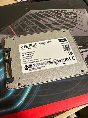 Crucial MX500 500 GB SSD Storage