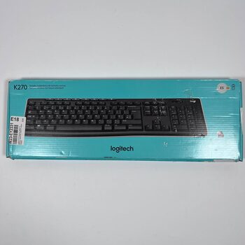 Logitech K270 Wireless Keyboard with Unifying Receiver - Black