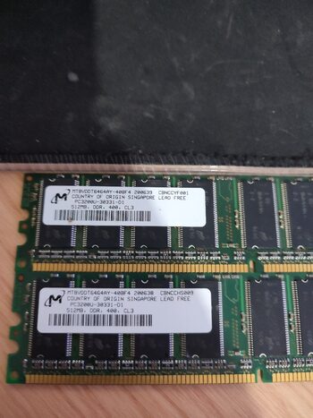 vendo modulos de ram de 512mb