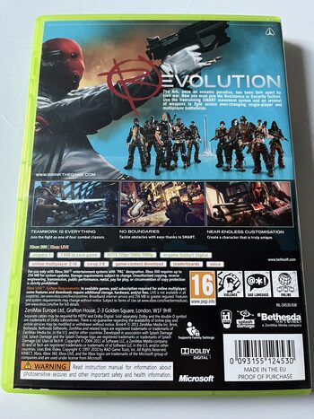 Brink Xbox 360 for sale