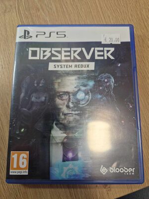 Observer: System Redux PlayStation 5
