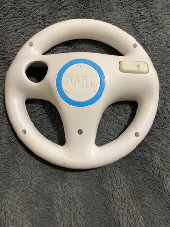 Nintendo Wii Baltas Lenktyniu Valdymo Vairas