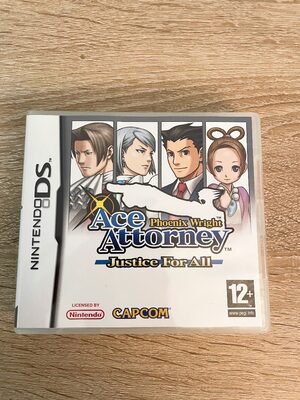 Phoenix Wright: Ace Attorney − Justice for All Nintendo DS