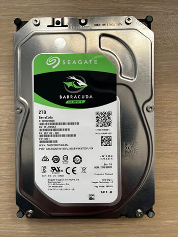 Seagate Barracuda 2 TB HDD Storage