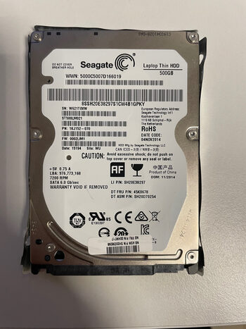 seagate 500gb slim hdd laptop