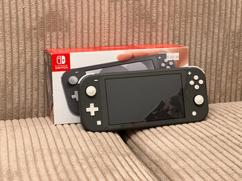 Buy Nintendo Switch Lite Gray + Deklas + Garantija